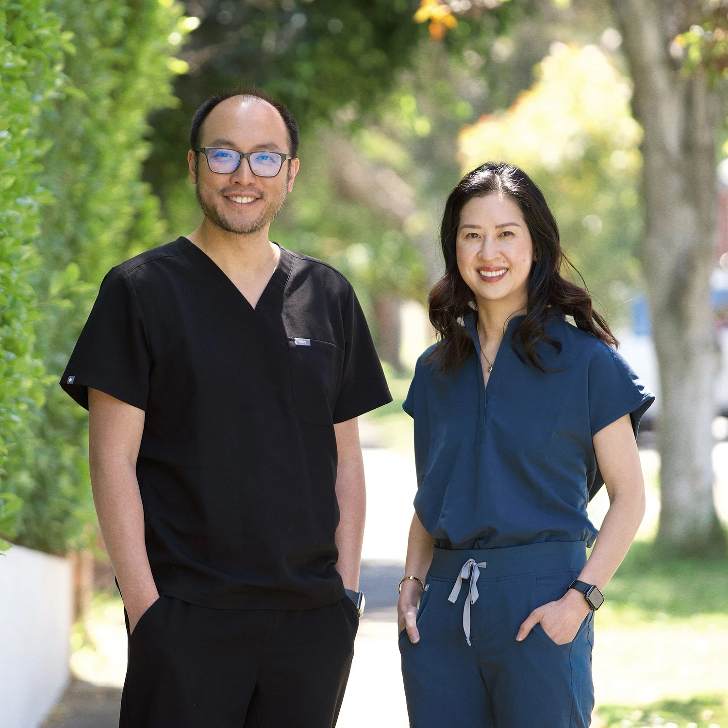 Dr Martin Poon and Dr Stephanie Tang, orthodontists at Glenferrie Orthodontics